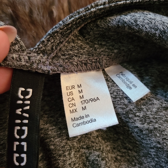 3/25$ Grey Pinafore Dress by Divided - Picture 4 of 6